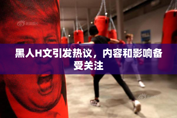 黑人H文引发热议，内容和影响备受关注