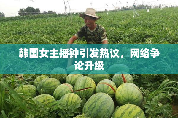 韩国女主播钟引发热议，网络争论升级