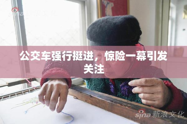 公交车强行挺进，惊险一幕引发关注