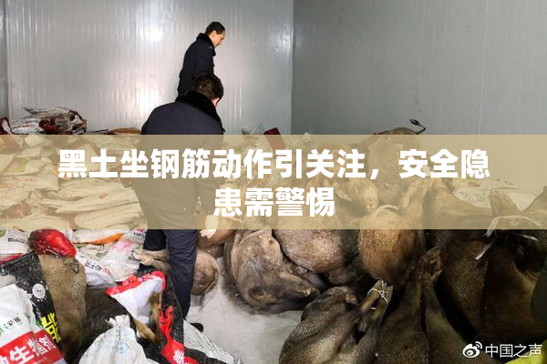 黑土坐钢筋动作引关注，安全隐患需警惕
