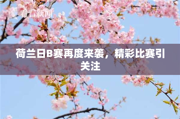 荷兰日B赛再度来袭，精彩比赛引关注
