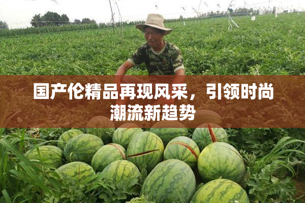 国产伦精品再现风采，引领时尚潮流新趋势