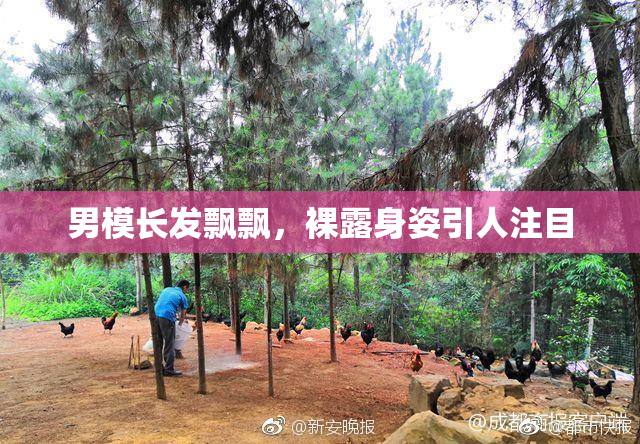 男模长发飘飘，裸露身姿引人注目