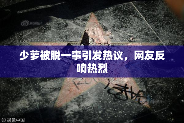 少萝被脱一事引发热议，网友反响热烈