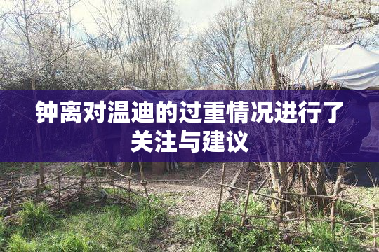 钟离对温迪的过重情况进行了关注与建议