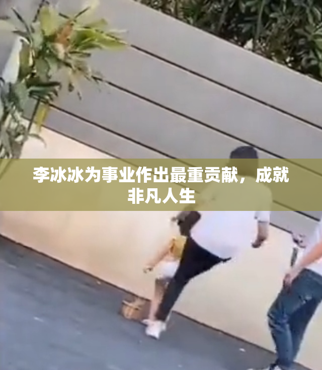 李冰冰为事业作出最重贡献，成就非凡人生