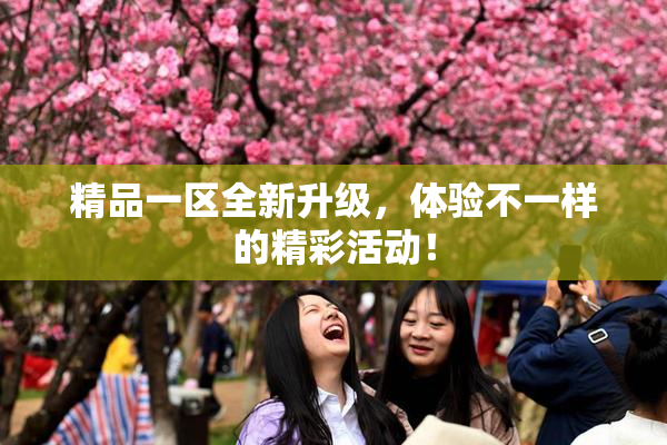 精品一区全新升级，体验不一样的精彩活动！