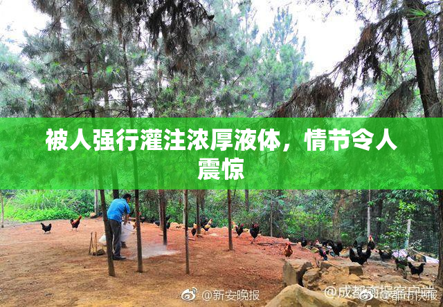 被人强行灌注浓厚液体，情节令人震惊