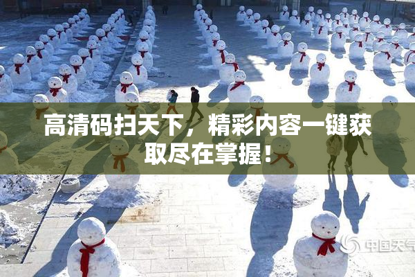 高清码扫天下，精彩内容一键获取尽在掌握！