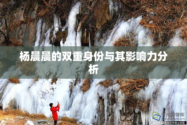 杨晨晨的双重身份与其影响力分析