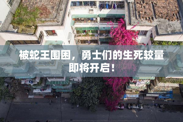 被蛇王围困，勇士们的生死较量即将开启！