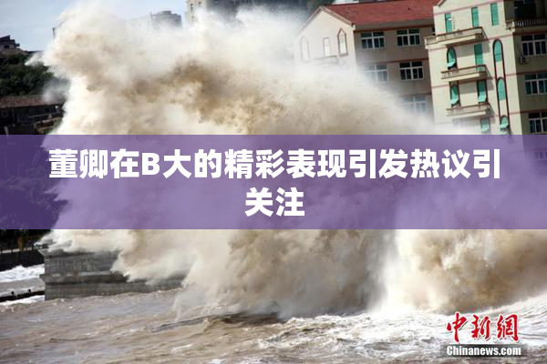 董卿在B大的精彩表现引发热议引关注