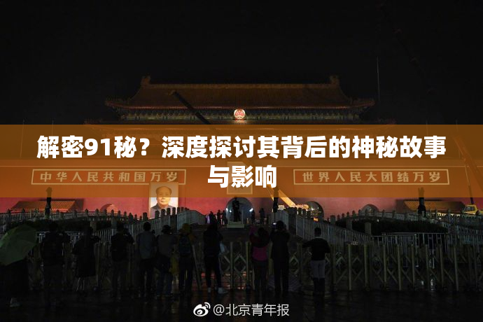 解密91秘？深度探讨其背后的神秘故事与影响