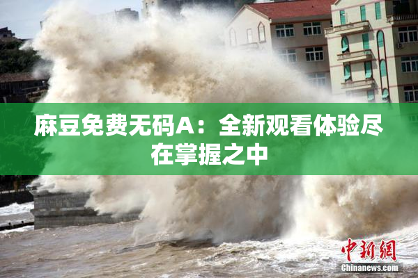 麻豆免费无码A：全新观看体验尽在掌握之中