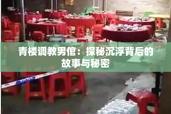 青楼调教男倌：探秘沉浮背后的故事与秘密