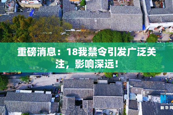 重磅消息：18我禁令引发广泛关注，影响深远！