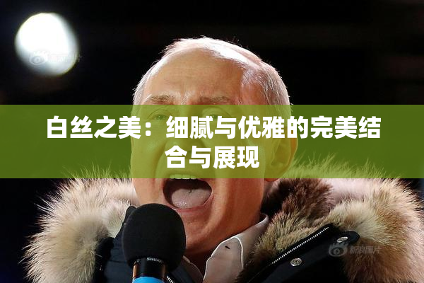 白丝之美：细腻与优雅的完美结合与展现