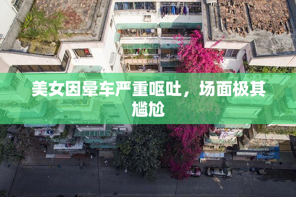 美女因晕车严重呕吐，场面极其尴尬