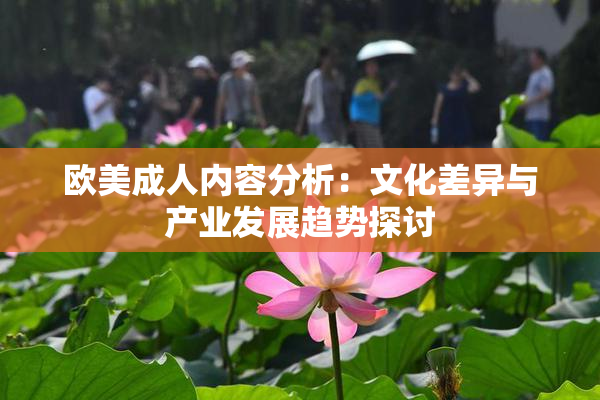 欧美成人内容分析：文化差异与产业发展趋势探讨