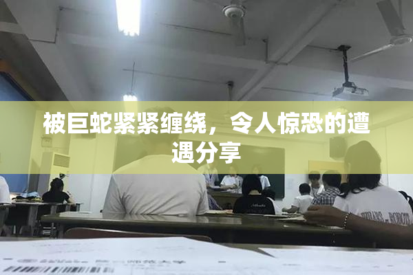 被巨蛇紧紧缠绕，令人惊恐的遭遇分享