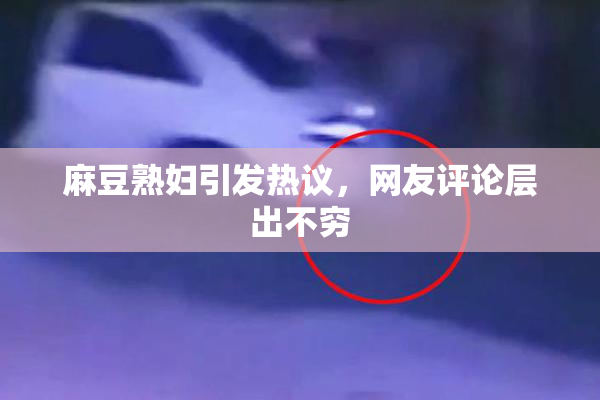 麻豆熟妇引发热议，网友评论层出不穷