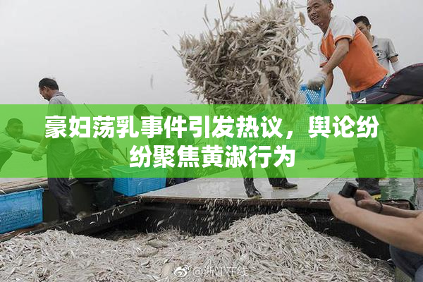 豪妇荡乳事件引发热议，舆论纷纷聚焦黄淑行为