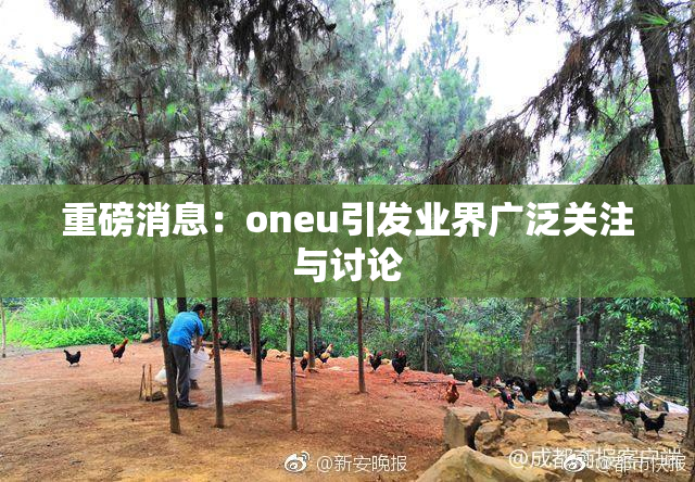 重磅消息：oneu引发业界广泛关注与讨论