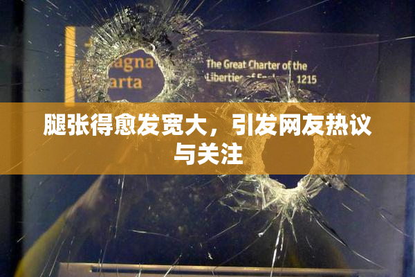 腿张得愈发宽大，引发网友热议与关注