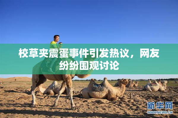 校草夹震蛋事件引发热议，网友纷纷围观讨论