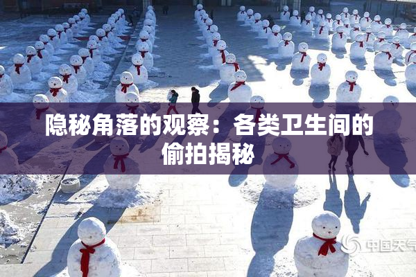 隐秘角落的观察：各类卫生间的偷拍揭秘