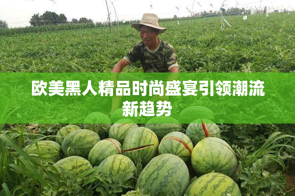 欧美黑人精品时尚盛宴引领潮流新趋势