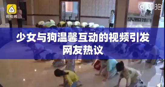 少女与狗温馨互动的视频引发网友热议