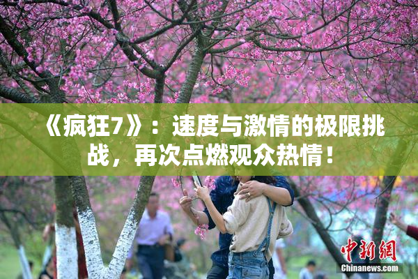《疯狂7》：速度与激情的极限挑战，再次点燃观众热情！