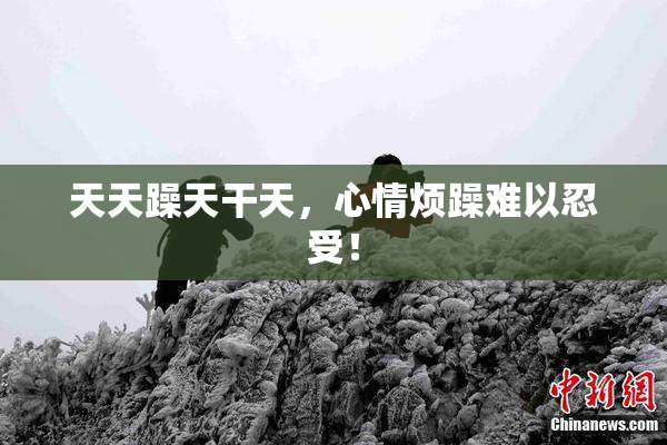 天天躁天干天，心情烦躁难以忍受！