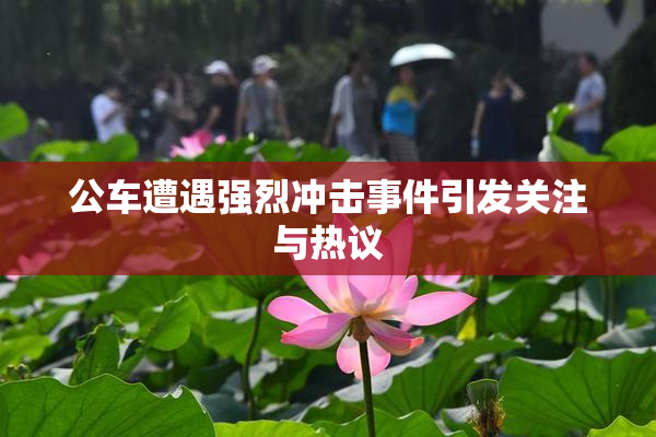 公车遭遇强烈冲击事件引发关注与热议
