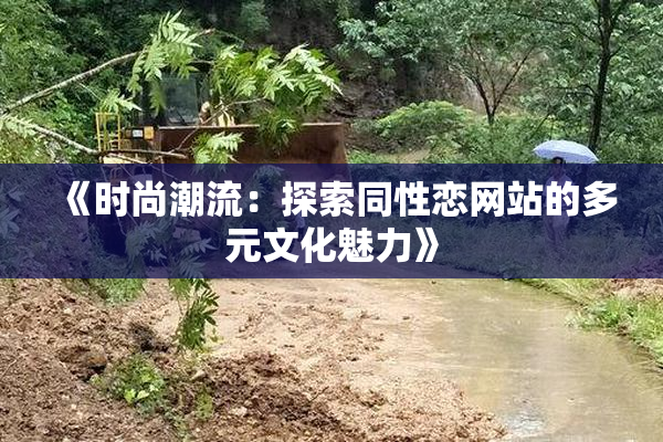 《时尚潮流：探索同性恋网站的多元文化魅力》