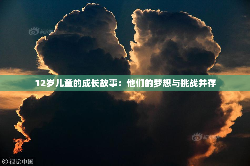 12岁儿童的成长故事：他们的梦想与挑战并存