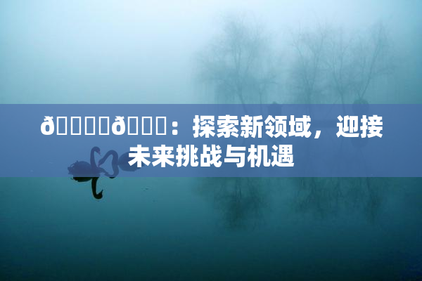 🔞‌🍌：探索新领域，迎接未来挑战与机遇