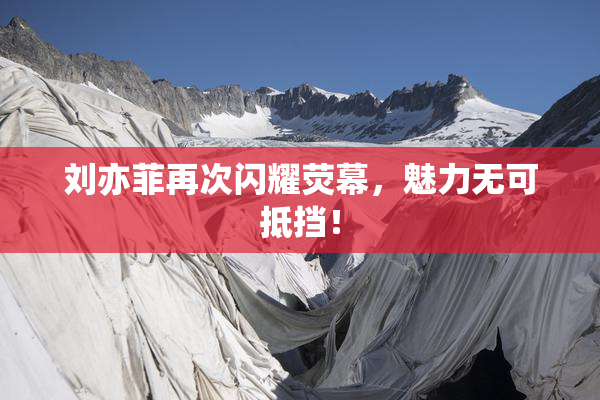 刘亦菲再次闪耀荧幕，魅力无可抵挡！