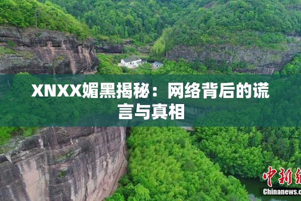 XNXX媚黑揭秘：网络背后的谎言与真相