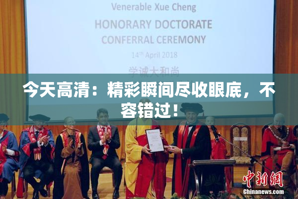 今天高清：精彩瞬间尽收眼底，不容错过！
