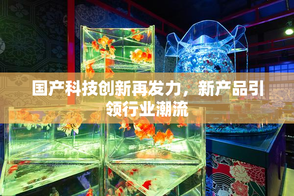 国产科技创新再发力，新产品引领行业潮流
