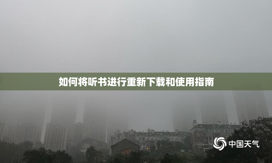 如何将听书进行重新下载和使用指南