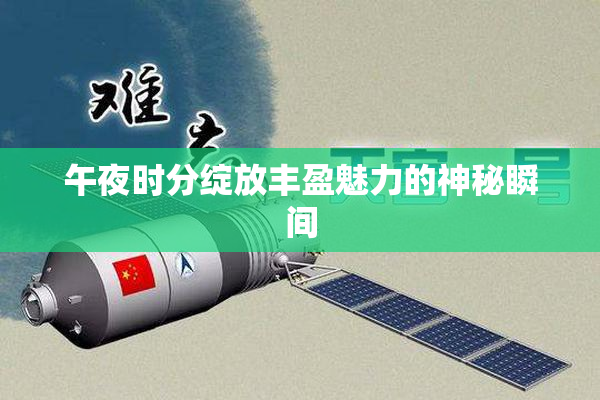 午夜时分绽放丰盈魅力的神秘瞬间