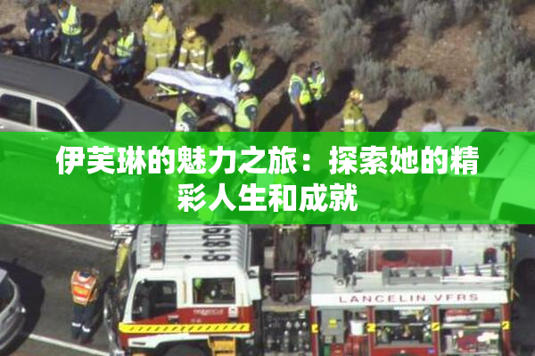 伊芙琳的魅力之旅：探索她的精彩人生和成就