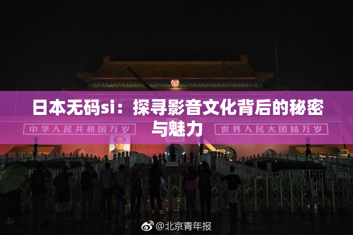 日本无码si：探寻影音文化背后的秘密与魅力