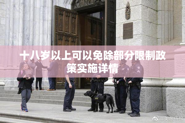 十八岁以上可以免除部分限制政策实施详情