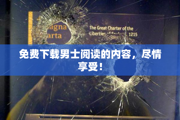 免费下载男士阅读的内容，尽情享受！
