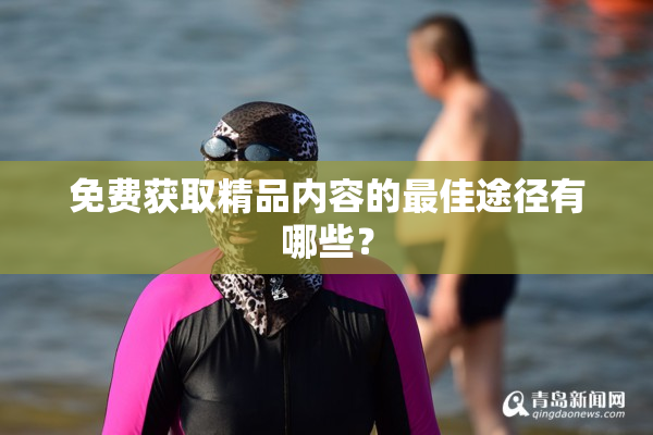 免费获取精品内容的最佳途径有哪些？