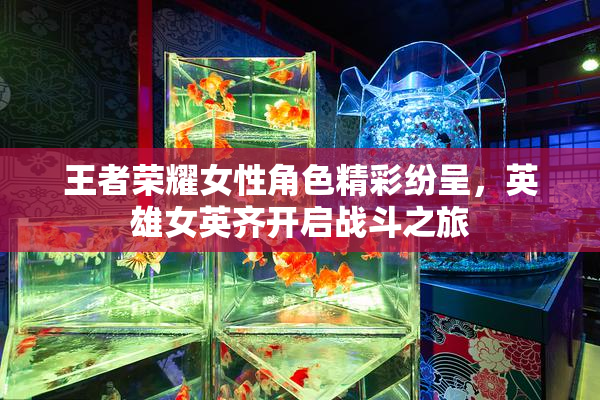 王者荣耀女性角色精彩纷呈，英雄女英齐开启战斗之旅
